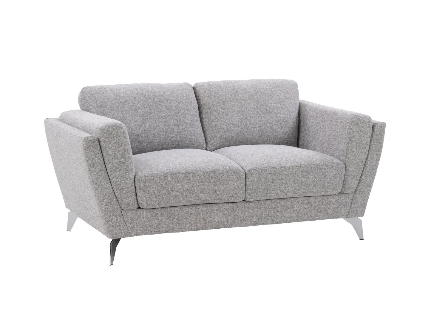 light grey 2 Seat Sofa Loveseat Lansing Collection product image by CorLiving#color_lansing-light-grey