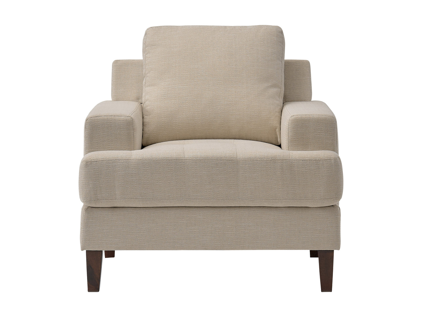 beige Mid Century Armchair Madelyn Collection product image by CorLiving#color_madelyn-beige