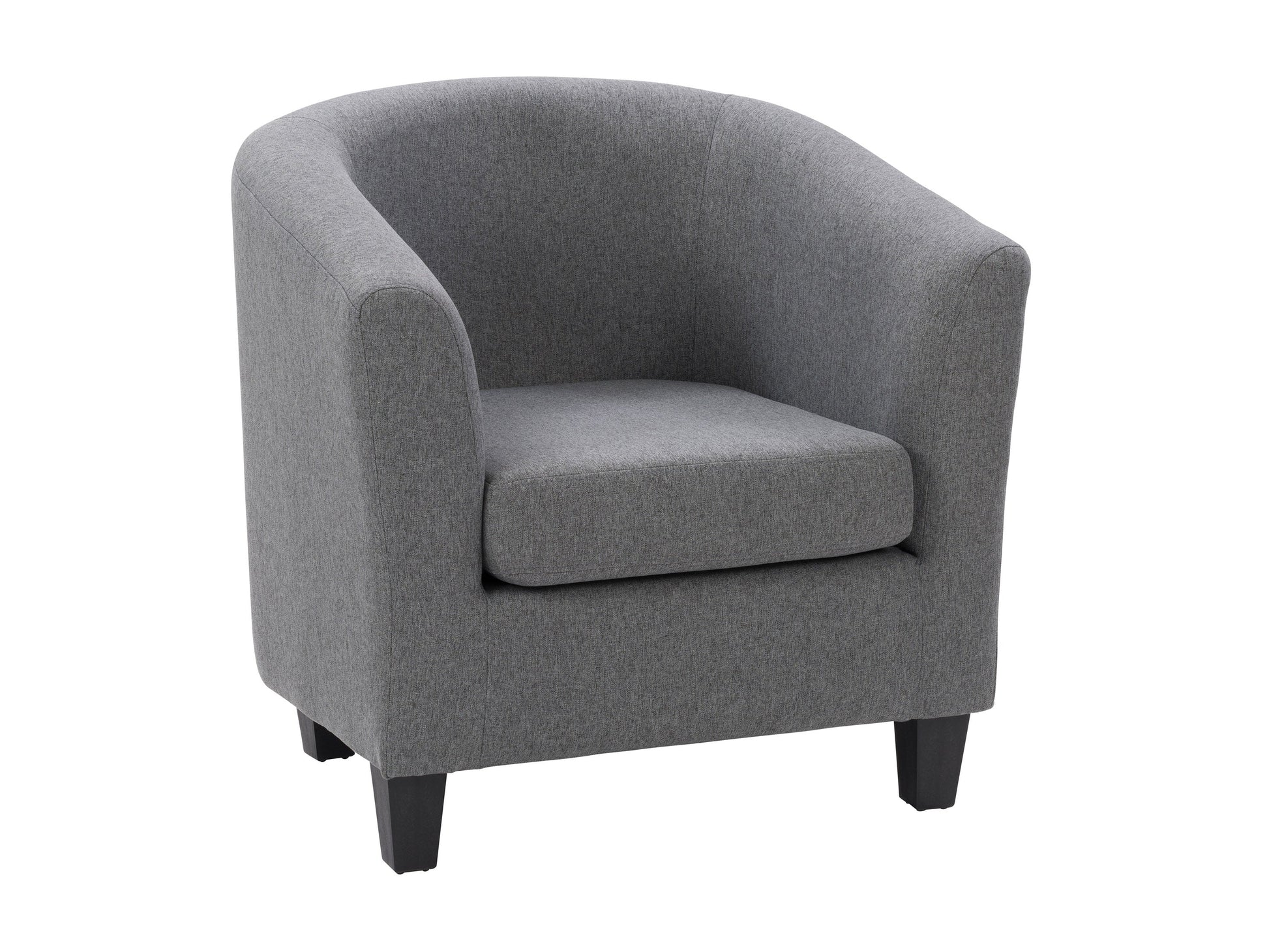 grey Tub Chair Elewood Collection product image by CorLiving#color_elewood-grey