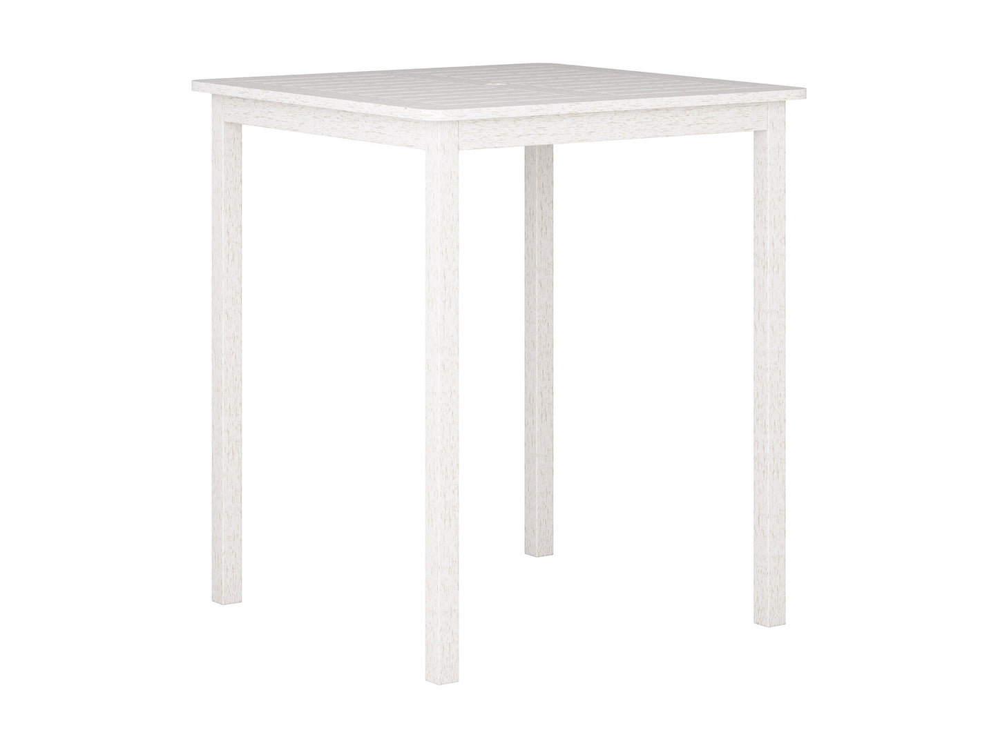 white Outdoor Bar Height Table Miramar Collection product image by CorLiving#color_miramar-washed-white