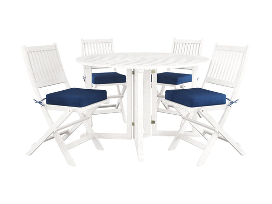 Modern outdoor patio dining set with a rectangular wooden table, six cushioned chairs in beige fabric, and a sleek black metal frame. Perfect for alfresco dining and garden gatherings.