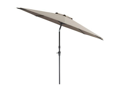 sandy grey large patio umbrella, tilting 700 Series product image CorLiving#color_ppu-sandy-grey