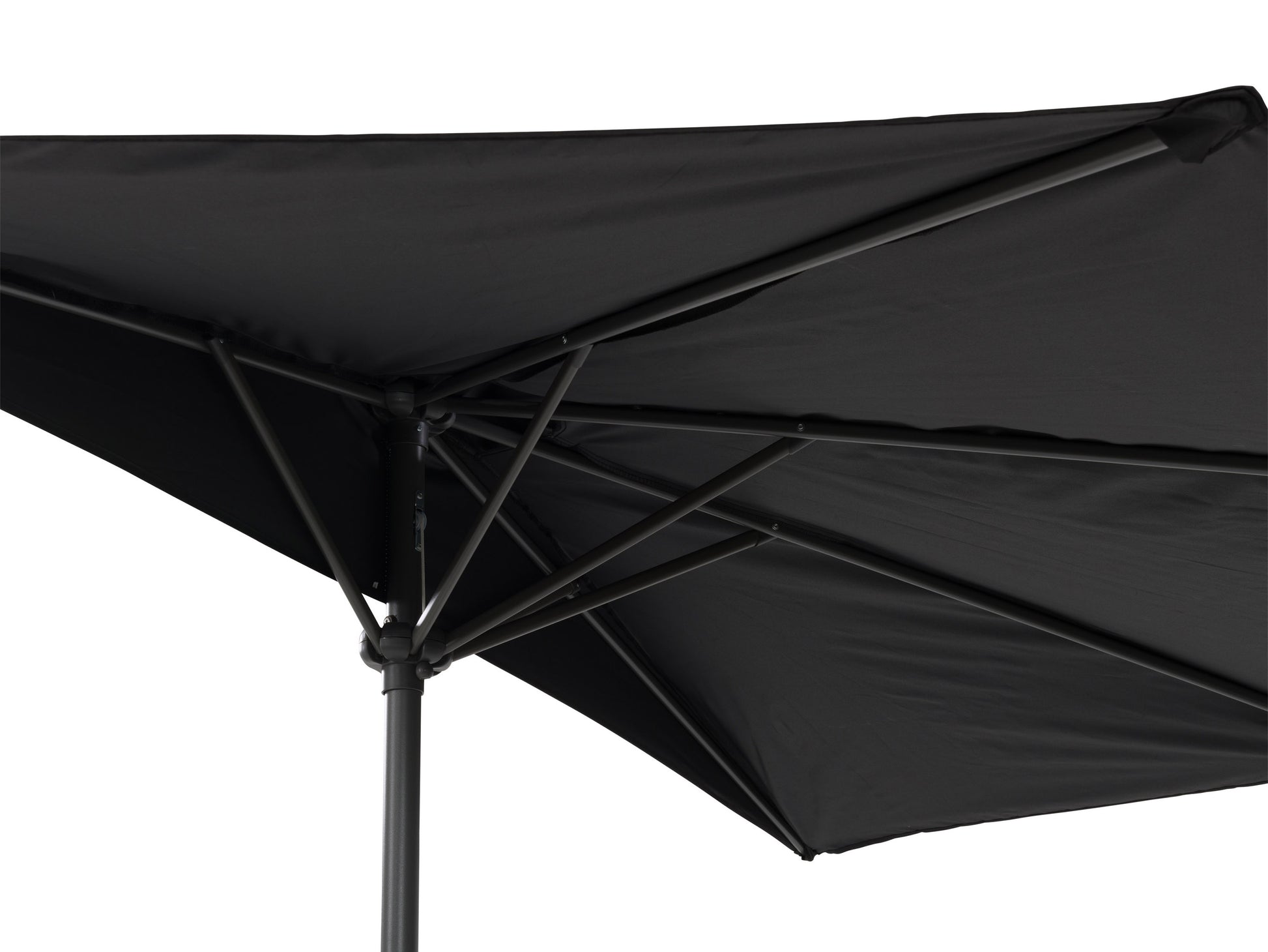 black half umbrella Versa Collection detail image CorLiving#color_black