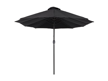 black double patio umbrella, 15ft Bertha Collection product image CorLiving#color_black