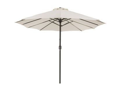 warm white double patio umbrella, 15ft Bertha Collection product image CorLiving#color_warm-white