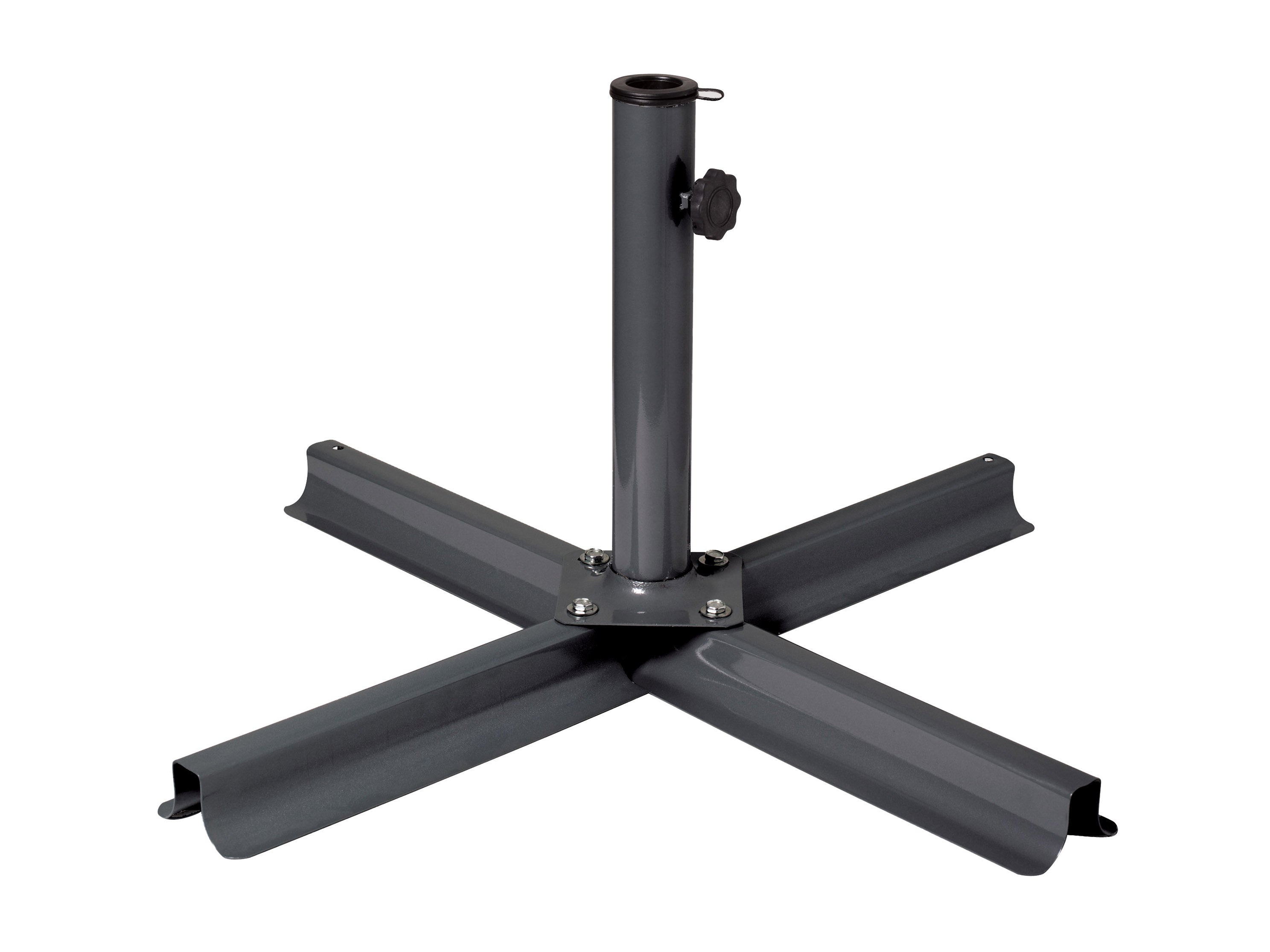 Dark Grey Patio Umbrella Stand – CorLiving Furniture