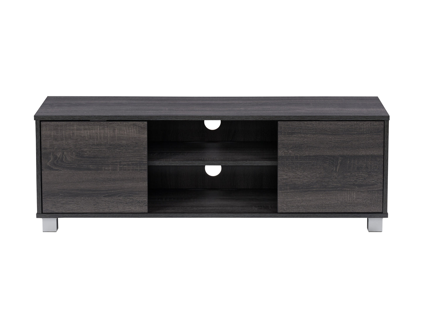 dark grey Modern TV Stand for TVs up to 55" Hollywood Collection product image by CorLiving#color_dark-grey