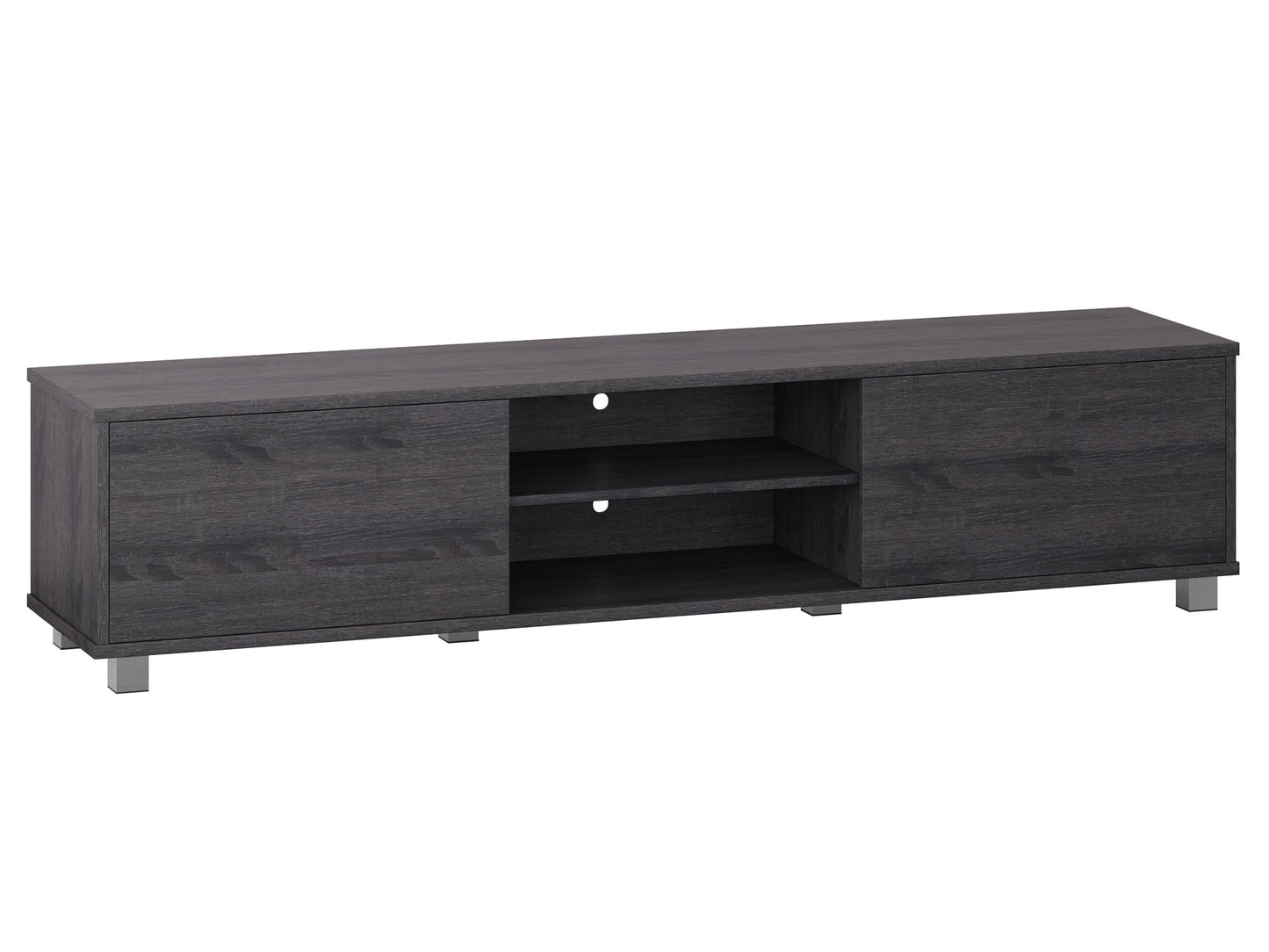 dark grey Modern TV Stand for TVs up to 85" Hollywood Collection product image by CorLiving#color_dark-grey