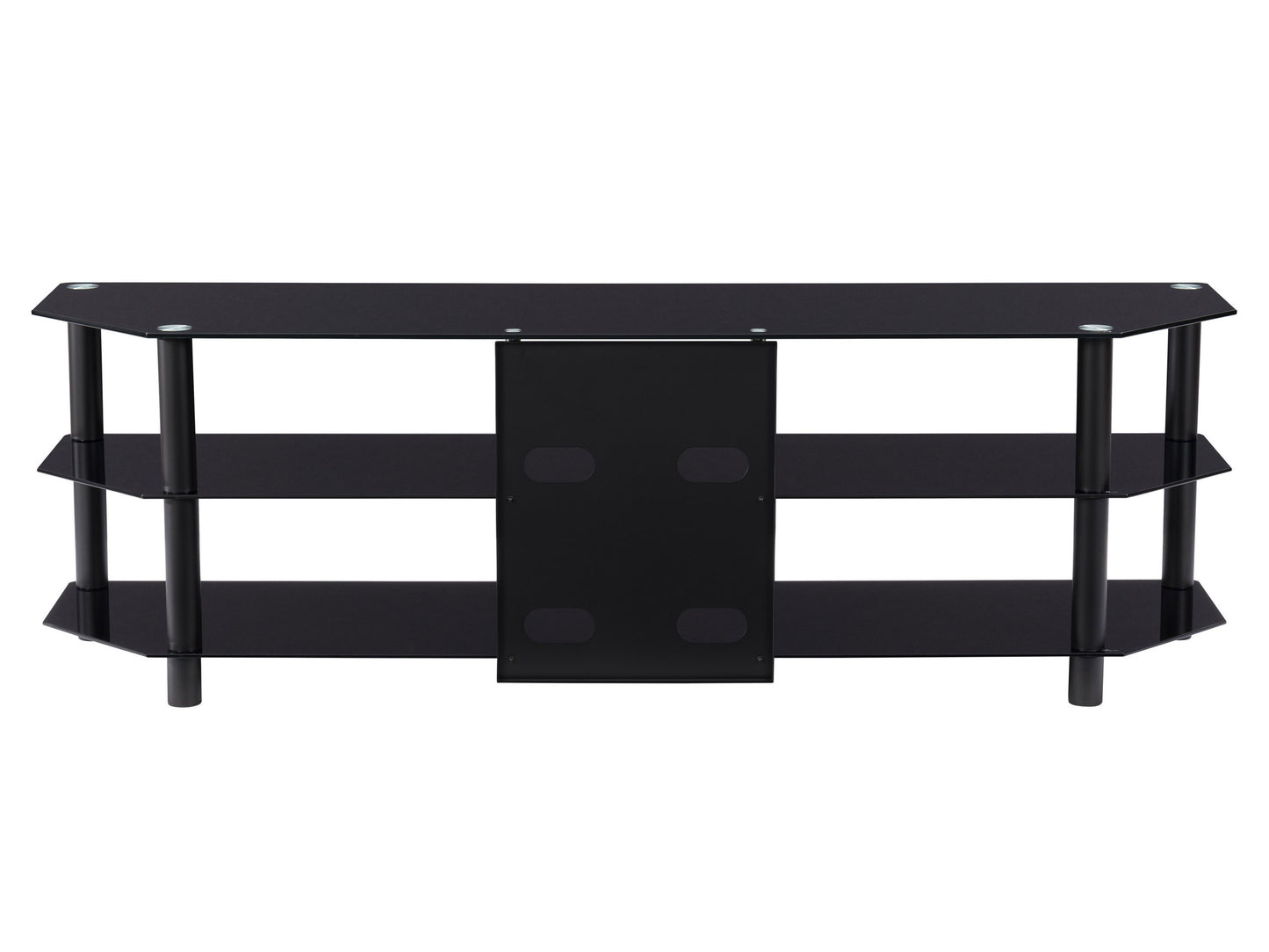 Black TV Bench for TVs up to 85" Travers Collection product image by CorLiving#color_black