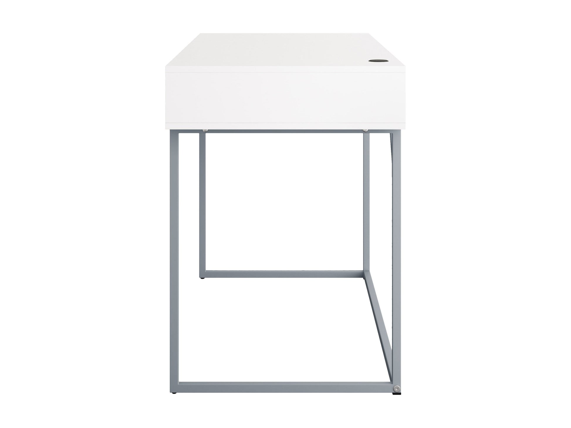 white Modern Computer Desk Marley Collection product image by CorLiving#color_white