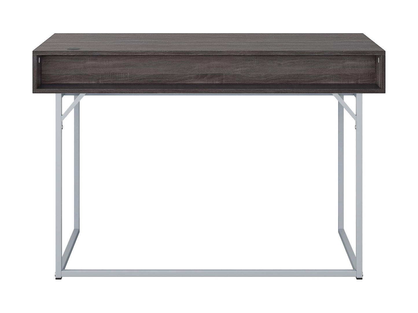 grey Modern Computer Desk Marley Collection product image by CorLiving#color_grey