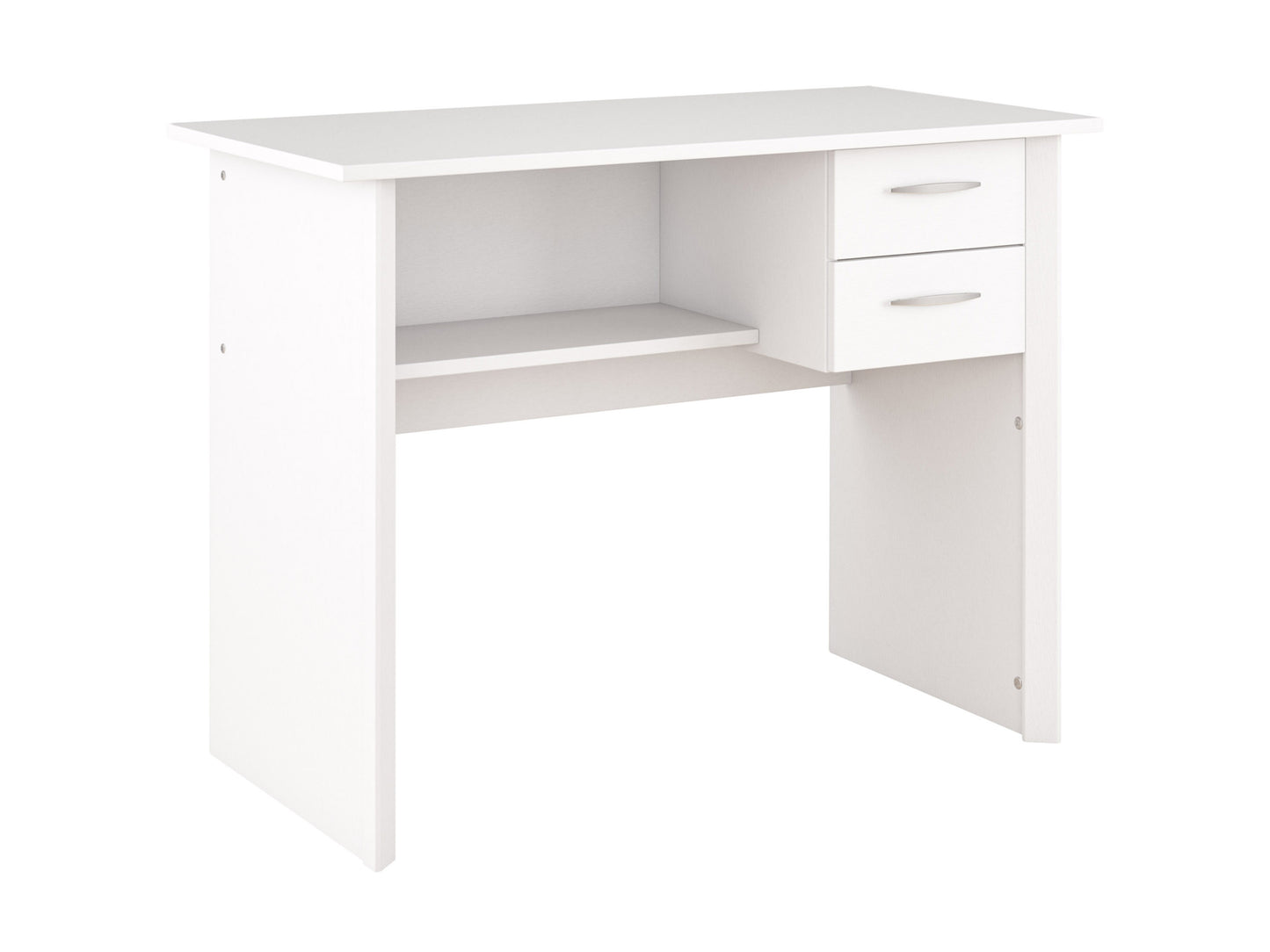 white Desk with Drawers Kingston Collection product image by CorLiving#color_white