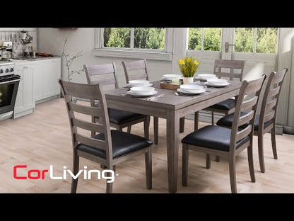 7 Piece Wooden Dining Set